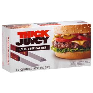 Thick Juicy - 1 4 Beef Patties