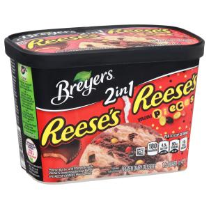 Breyers - 2n1 Reese Reese Pieces ic