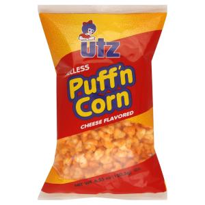 Utz - 4oz Hulless Cheese Puffn Corn