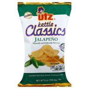 Utz - 8oz Jalapeno Kettle Chips