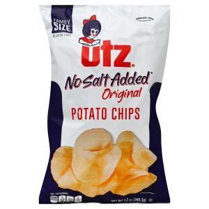 Utz - 9 5oz no Salt Chips