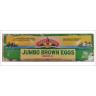 ALL NATURAL JUMBO BROWN EGGS