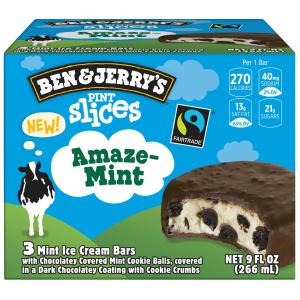 Ben & jerry's - Amaze Mint Pint Slices