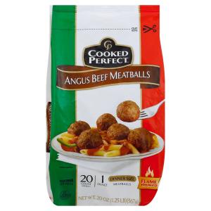 Cooked Perfect - Angus Meatballs