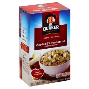 Quaker - Apple Cranberry Inst Oatmeal