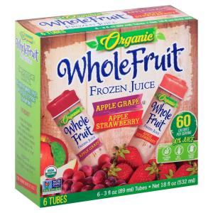 Whole Fruit - Apple Strawberry Grape Tubes