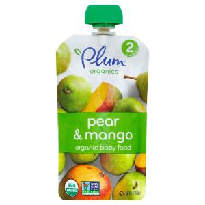 Plum Organics - Baby Puree Pear Mango Org