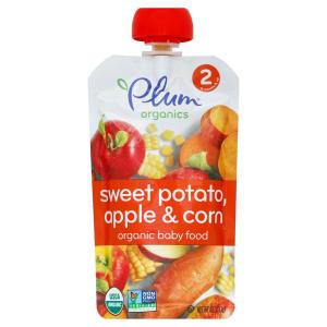 Plum Organics - Stage 2 Sweet Potato Corn Apples