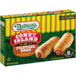 nathan's - Beef Pretzel Dogs