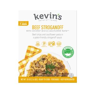 Kevin's - Beef Stroganoff W Clflower Pasta