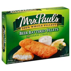 Mrs. paul's - Beer Battered Fish Fillet