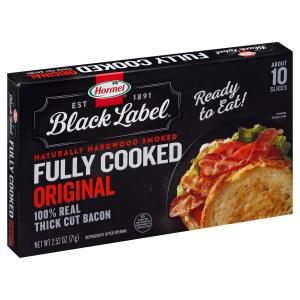 Hormel - Black Lable Fully Cooked Bacon