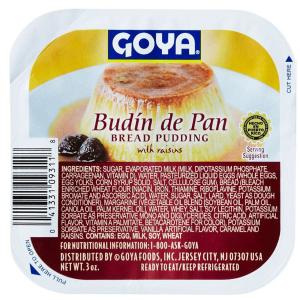 Goya - Bread Pudding with Raisins