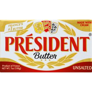 President - Butter President Bar Unsaltd
