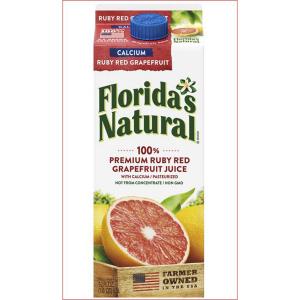 florida's Natural - Calcium Ruby Red Grpfruit Jce
