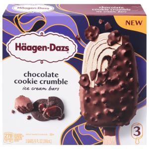 haagen-dazs - Chocolate Cookie Crumble Bar
