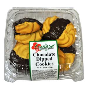 Leonards - Chocolate Dipped Cookies