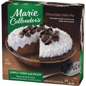 Marie callender's - Chocolate Satin Pie