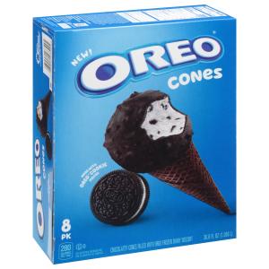 Oreo - Frozen Diary Dessert Cones