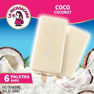 la Michoacana - Coconut Ice Cream Bars