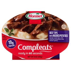 Hormel - Compleats Beef Tips Mashed Pot