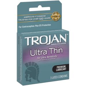Trojan - Condom Lub Thin