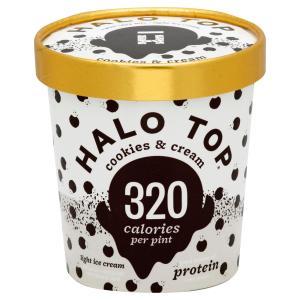 Halo Top - Light Cookies & Cream Ice Cream