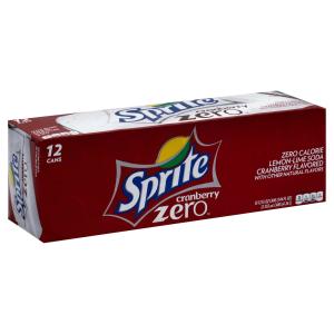 Sprite - Cranberry Zero 122k12oz