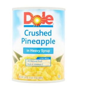 Dole - Crushed Pineapple Heavy Syrup