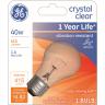 Ge - Crystal Clear 40 W Bulb