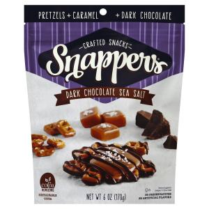 Snappers - Dark Chocolate Sea Salt Pretzel