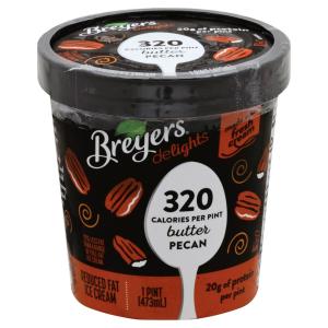 Breyers - Delights Butter Pecan