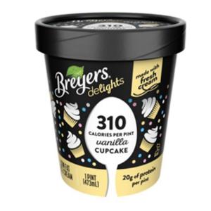 Breyers - Delights Vanilla Cupcake