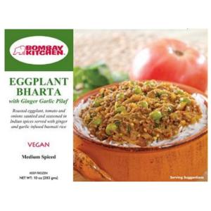 Eggplant Bharta W Rice
