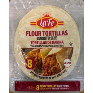 La Fe - Flour Tortillas Burrito Size
