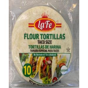 La Fe - Flour Tortillas Taco Size