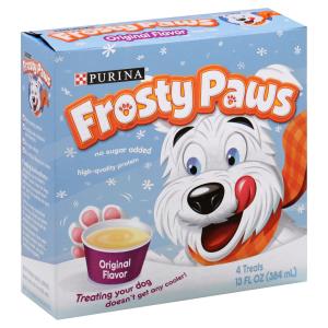 Frosty Paws - Original Frozen Dog Treat Cup 4ct