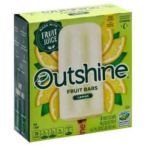 Outshine - Bar Lemon 6ct