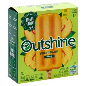 Outshine - Bar Peach 6ct