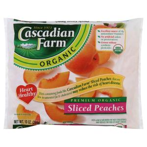Cascadian Farm - Fruit Peaches Sliced