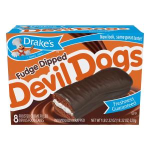 drake's - Fudge Dipped Devil Dogs