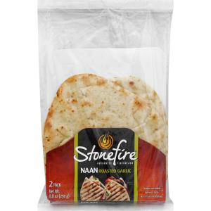 Stonefire - Garlic Naan Bread