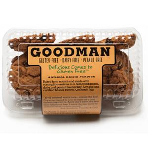 goodman's - gf Oatmeal Raisin Cookies