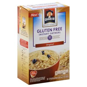 Quaker - Gluten Free Instant Oatmeal
