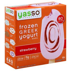 Yasso - Grk Yogurt Bars Strwbrry 4pk
