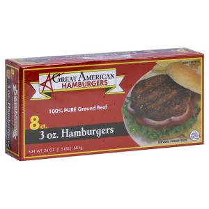 Great American - Hamburger 8ct