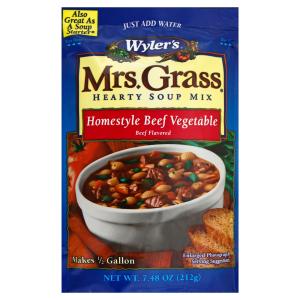 mrs.grass - Hearty Beef Vegetable Soup