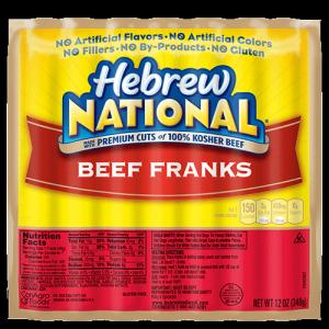 Store Prepared - Hebrew National Frank Beef Kos
