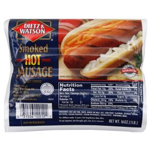 Dietz & Watson - Hot Smoked Sausage