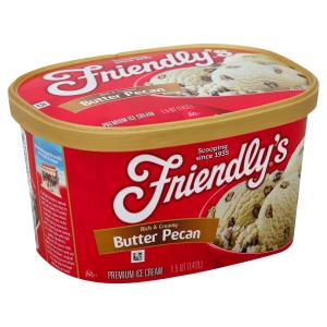 friendly's - Ice Cream Butter Pecan
